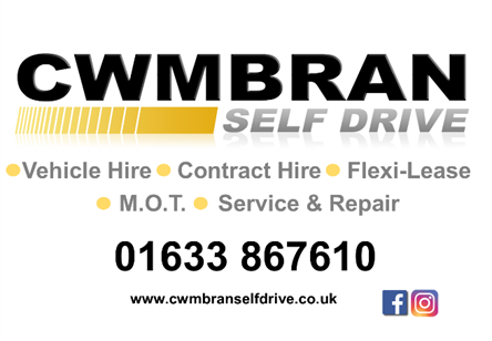 Cwmbran Self Drive Advertisement