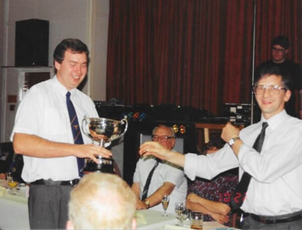 EVBA Pairs Winners - Dave Kenvyn and John Davidge 1994 EVBA Pairs Winners - Dave Kenvyn and John Davidge 1994