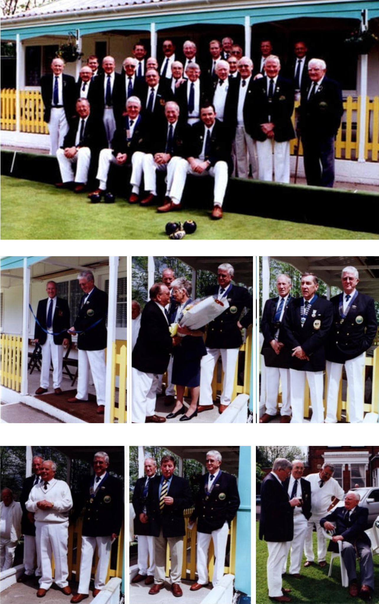 Official opening of the new pavilion 2002 Official opening of the new pavilion 2002