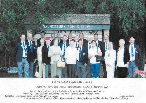 Panteg Bowls Club 2008 Panteg Bowls Club 2008