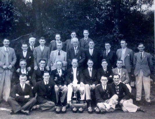 Panteg House Bowls Club 1940 Panteg House Bowls Club 1940