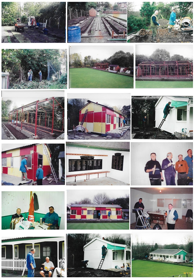 Pavillion refurbishment in 2002 Pavillion refurbishment in 2002