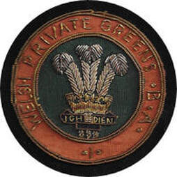 Welsh Private Greens Bowling Association badge Welsh Private Greens Bowling Association badge