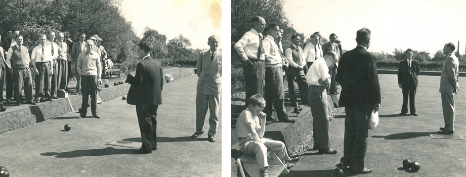 Opening of Bowls Club in 1961 Opening of Bowls Club in 1961