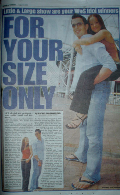 Little & large show are your WoS winners newspaper article Little & large show are your WoS winners newspaper article